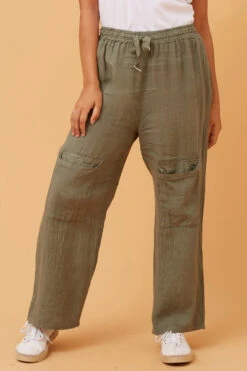 WYATT LINEN PANTS -Femme Connection Sales 805cb50148b0b351a172db89a52a12c4