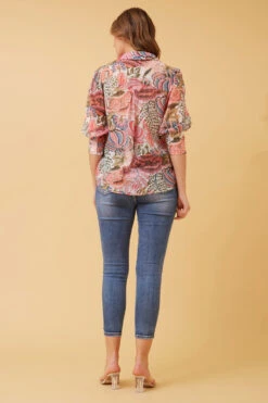 ISHLA FLORAL BOHO SHIRT -Femme Connection Sales 809e3fa90de22b588ce932fbfd877ab2