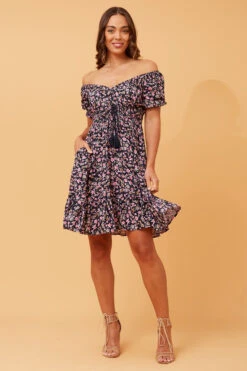 JAISY DITSY FLORAL SHORT DRESS 16 JAISY DITSY FLORAL SHORT DRESS -Femme Connection Sales 80a754b577238a8c49bdd27600c3a26e