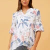 BRANDI FLORAL TOP -Femme Connection Sales 80d3ebe8a29af3fec805d7fd7d4ef3b8