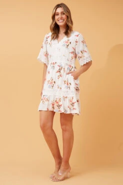 FLORAL LACE TEA DRESS 13 FLORAL LACE TEA DRESS -Femme Connection Sales 8361bc506ac141774b236ed622615fe0