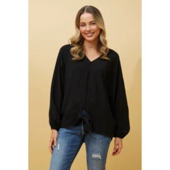 GLENN BATWING SLEEVE FRONT KNOT TOP 28 GLENN BATWING SLEEVE FRONT KNOT TOP -Femme Connection Sales 8377a578e0e7ac3615cd14973485b91e