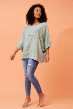 YURI OVERSIZED TOP -Femme Connection Sales 841a66ee5d237cc3e0da0f6bae4e3b8f