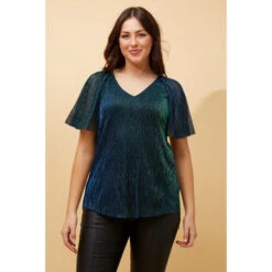 EMBER PLEATED BLOUSE -Femme Connection Sales 841c7cdb84a64bb26450530dc497c847