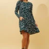 Stella VAYDA ANIMAL PRINT SHORT DRESS -Femme Connection Sales 84ffdcedab0f56de9eccbd36c215e7c6