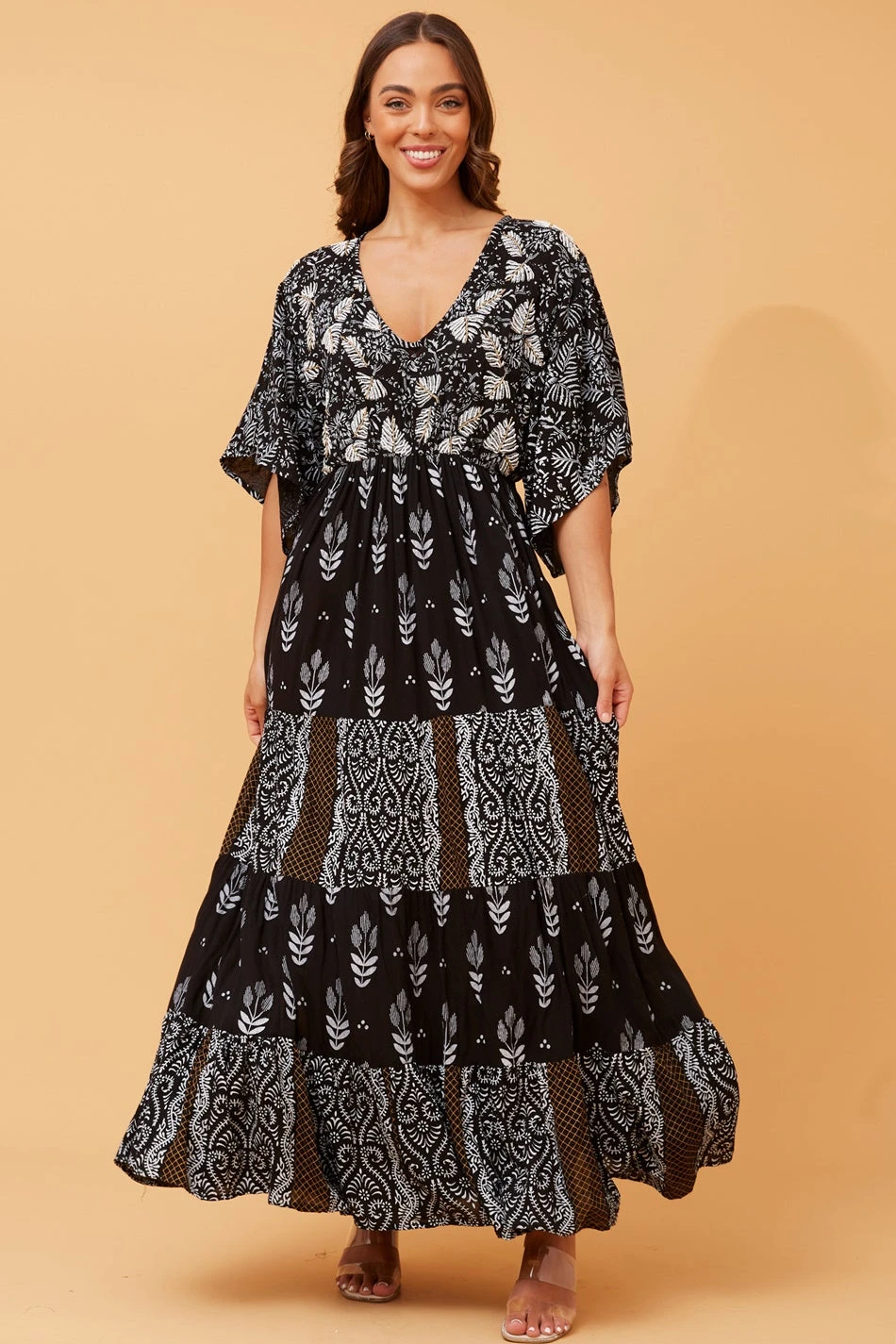 PARISA BOHO EMBELLISHED MAXI DRESS 3 PARISA BOHO EMBELLISHED MAXI DRESS