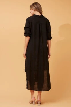 KIMMY BUTTON FRONT LINEN SHIRT DRESS -Femme Connection Sales 85681ffbc722b87cf1c266d3dc52e58d ad2d1a70 b621 415b a30e 62ed0053d8e5