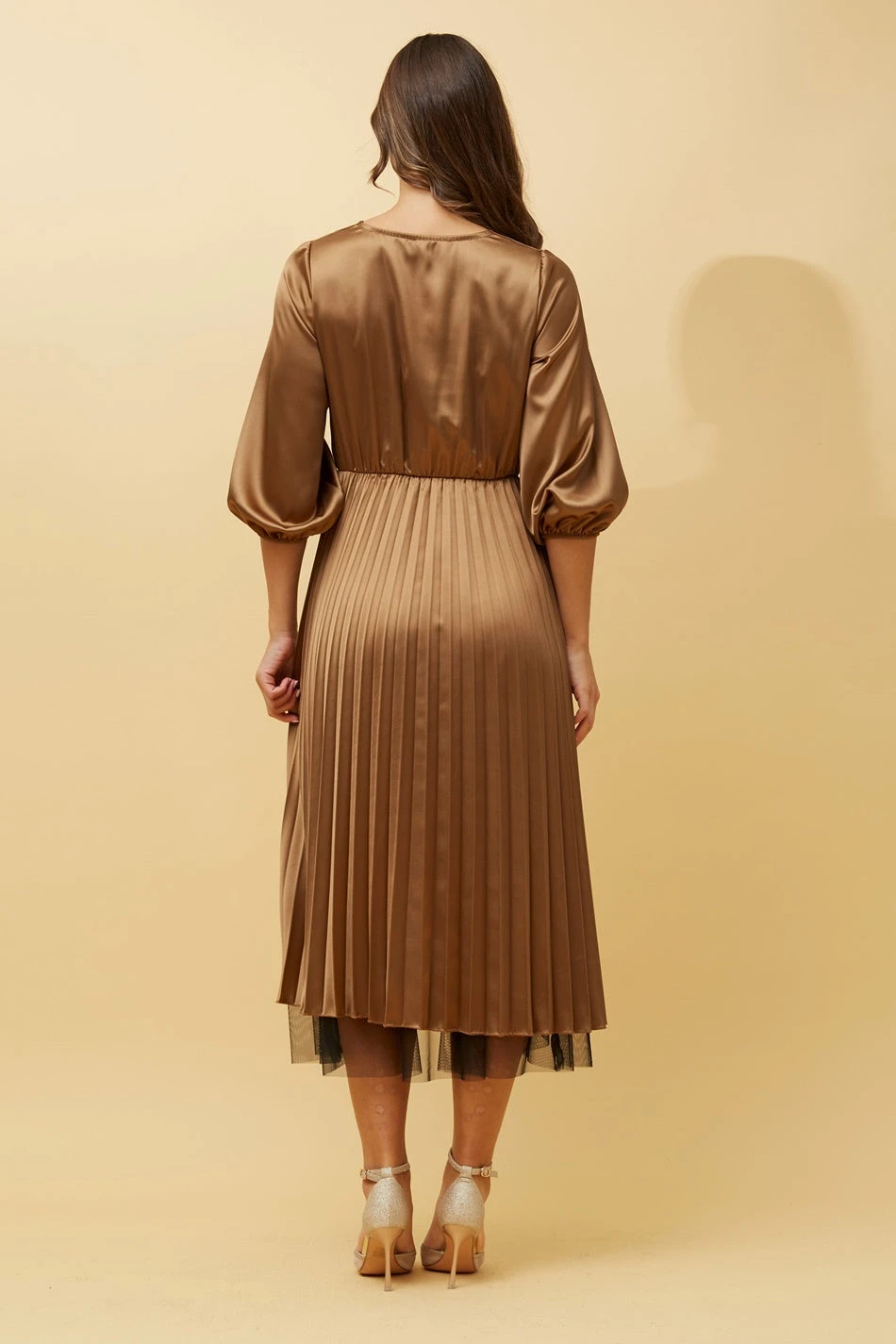 KAELYN PLEATED MIDI DRESS 9 KAELYN PLEATED MIDI DRESS - Image 7