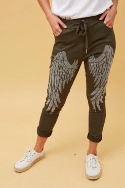JANJA STUDDED WINGS JOGGER PANTS -Femme Connection Sales 86b31bfdb062b4020916e1f7de96c042