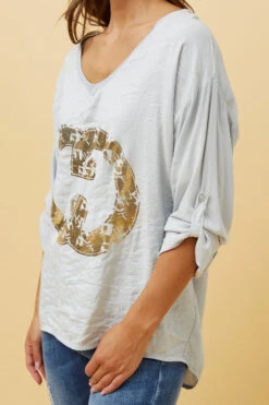 LUCCA GRAPHIC PRINT TOP -Femme Connection Sales 86e00f6009935ae6eda19153083eb674