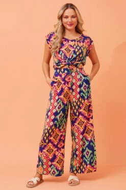 OXANA ABSTRACT BOHO CULOTTES -Femme Connection Sales 86fca1f4a0cd2236656ed099eb624056