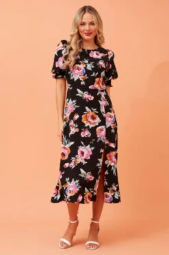 PEYTON FLORAL MIDI DRESS 15 PEYTON FLORAL MIDI DRESS -Femme Connection Sales 879fa2a8f052a704be90a5701c7c04b6