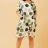 VINE POLKA DOT SHIFT DRESS -Femme Connection Sales 87c55c2962c642d9d28f44a5e1f9f3ff
