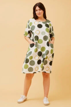 VINE POLKA DOT SHIFT DRESS -Femme Connection Sales 87c55c2962c642d9d28f44a5e1f9f3ff e64ff537 b64f 46c3 8366 24a599e0f9a3
