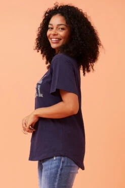 BINDI EMBELLISHED GRAPHIC PRINT TOP 27 BINDI EMBELLISHED GRAPHIC PRINT TOP -Femme Connection Sales 88c6526a9af5d4571f335fde03f4ec1f