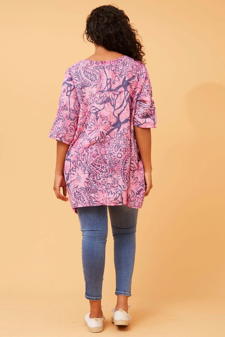 CIA PAISLEY BOHO TUNIC TOP 9 CIA PAISLEY BOHO TUNIC TOP - Image 7