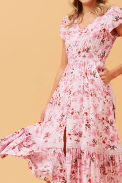MOROCCO MIDI FLORAL DRESS -Femme Connection Sales 89116a2f114d48d6144815a13418b5d3