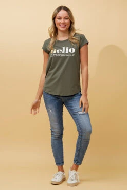 COCO HELLO TSHIRT 33 COCO HELLO TSHIRT -Femme Connection Sales 8ae479ee897ebc1d1681288e4556b0e9