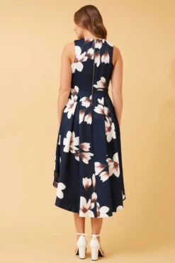 DIVA HI LOW FLORAL DRESS -Femme Connection Sales 8ae56e2c13b9d1af11fabb9b95f35584