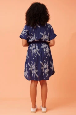 ETHEL EMBROIDERED SHORT DRESS -Femme Connection Sales 8baed2e54b48760830da910881ce2eab