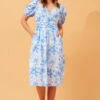 GALEN FLORAL BELTED MIDI DRESS 2 GALEN FLORAL BELTED MIDI DRESS -Femme Connection Sales 8ca7d45c7a6036829c88d48e4506d0a9