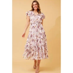 YASMIN FLORAL TIERED MAXI DRESS 15 YASMIN FLORAL TIERED MAXI DRESS -Femme Connection Sales 8d35c793fb835f060b0745f95dc491c7