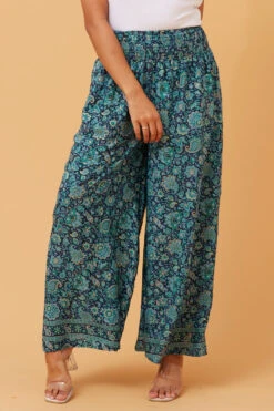 DOVER FLARED PAISLEY PRINT PANTS -Femme Connection Sales 8e177764120c92e0cba470fd3eb8852d