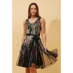 TRUDY SLEEVELESS RIBBON DETAIL DRESS 17 TRUDY SLEEVELESS RIBBON DETAIL DRESS -Femme Connection Sales 8eff8b9791cac64c0f3d9dc0ddd79715