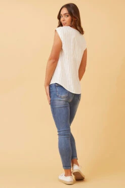 SHELLY FOIL PRINT SHELL TOP 23 SHELLY FOIL PRINT SHELL TOP -Femme Connection Sales 8f68e7fbdbbb25eadc2bea8e02839272