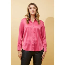 ALITA SATIN SHIRT -Femme Connection Sales 8fc9a439450c29c6823e6d4c8edccf1f