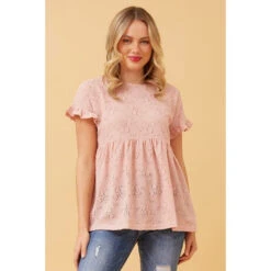Stella BABYDOLL LACE TOP -Femme Connection Sales 90389654712b2133046990538088a963
