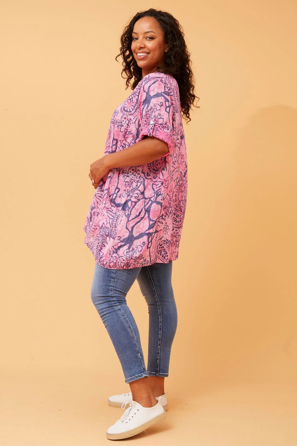 CIA PAISLEY BOHO TUNIC TOP 7 CIA PAISLEY BOHO TUNIC TOP - Image 5