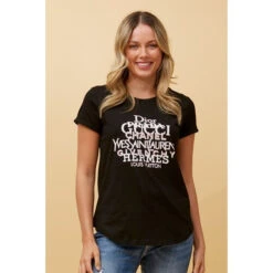 ASTRA GRAPHIC PRINT TSHIRT -Femme Connection Sales 90a16e27c40f399ea0a220e362d700e7