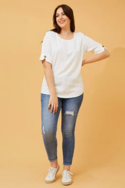 GAELIN LINEN TOP -Femme Connection Sales 90dcff13355d7fe27c23a8d39e72ed01 c9ca6707 b62a 41b8 87ee 64856c920383