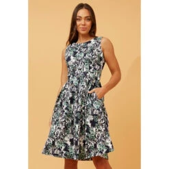 GT FLORAL SKATER DRESS -Femme Connection Sales 91a6f195d8123df266d747e63b2dddeb