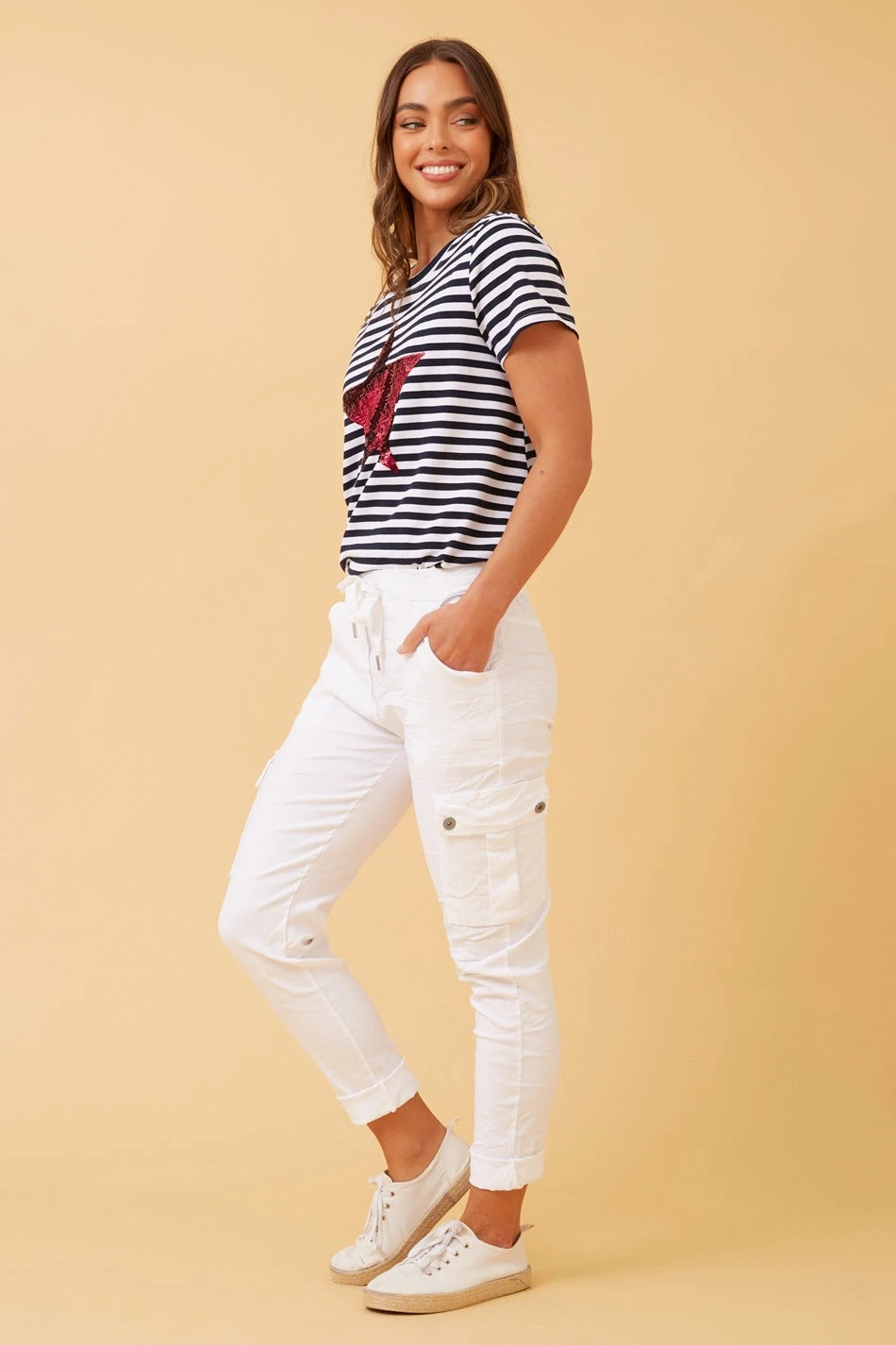 LORENZA CARGO JOGGER PANTS 11 LORENZA CARGO JOGGER PANTS - Image 9