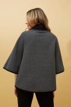 ROZ OVERSIZED PONCHO -Femme Connection Sales 920f1d3b175d8258b0ab1e577509c902