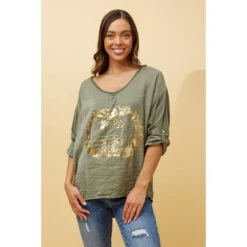 LUCCA GRAPHIC PRINT TOP -Femme Connection Sales 921009115afdb404931aad21e7af89a2