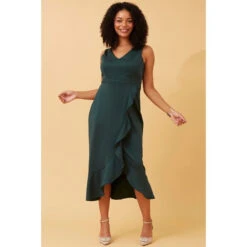 ARIELLE SCUBA MIDI DRESS -Femme Connection Sales 93887ac35b0fa11e099c5e12619b18b3