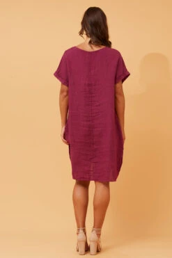 DONATELLA LINEN SHORT DRESS 28 DONATELLA LINEN SHORT DRESS -Femme Connection Sales 945cf8c7a5750d84bdd60a28fad4e1b5