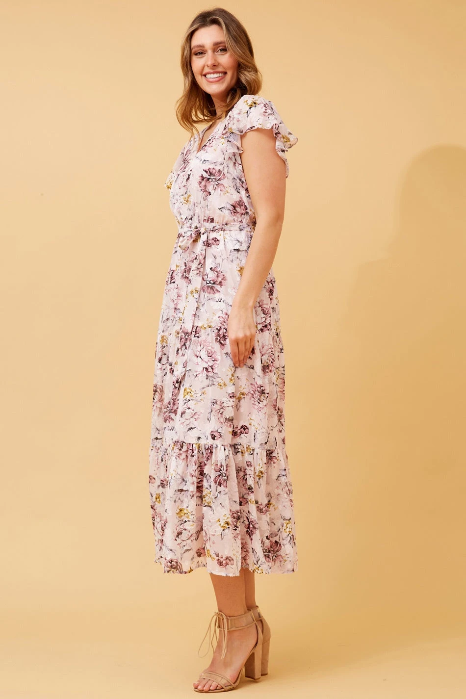 YASMIN FLORAL TIERED MAXI DRESS 7 YASMIN FLORAL TIERED MAXI DRESS - Image 5