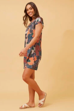 PAULA BOHO SHIFT DRESS -Femme Connection Sales 9488e6df776418b28aa72f78e97935ff