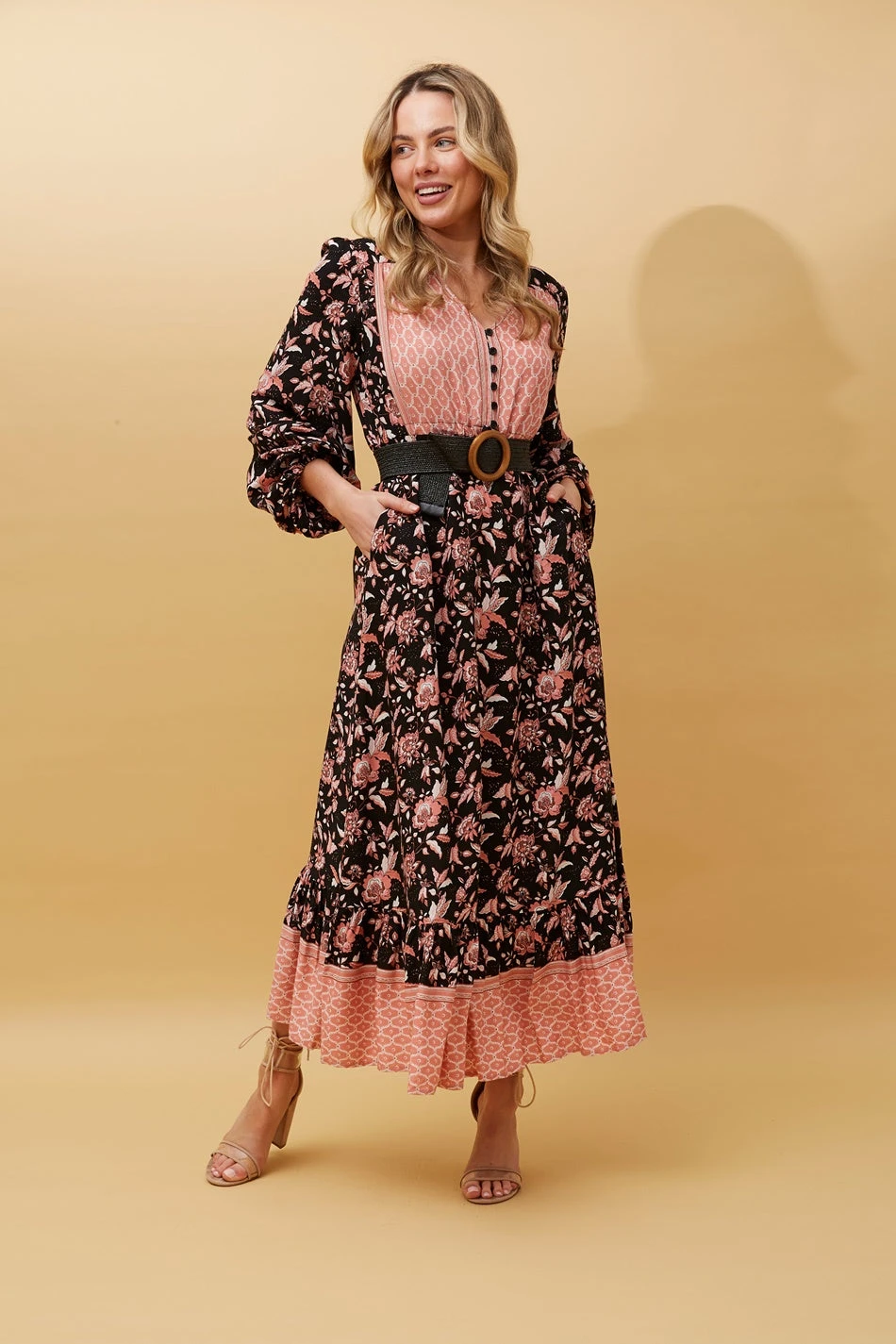 FLORAL BOHO MAXI DRESS 6 FLORAL BOHO MAXI DRESS - Image 4