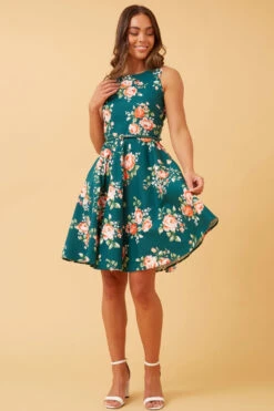 TILLY FLORAL SHORT DRESS 13 TILLY FLORAL SHORT DRESS -Femme Connection Sales 958b985f7ba03de174d00f638ea8f7bc