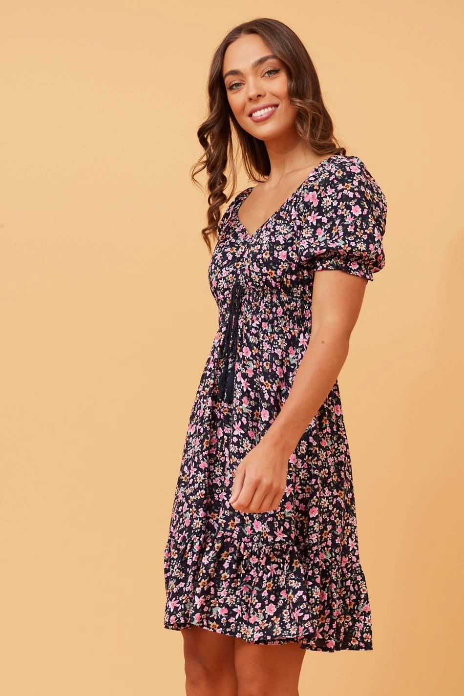 JAISY DITSY FLORAL SHORT DRESS 9 JAISY DITSY FLORAL SHORT DRESS - Image 7