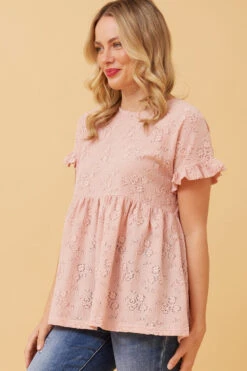 Stella BABYDOLL LACE TOP -Femme Connection Sales 9618813c07330b5a4faefd54b6fe82b9