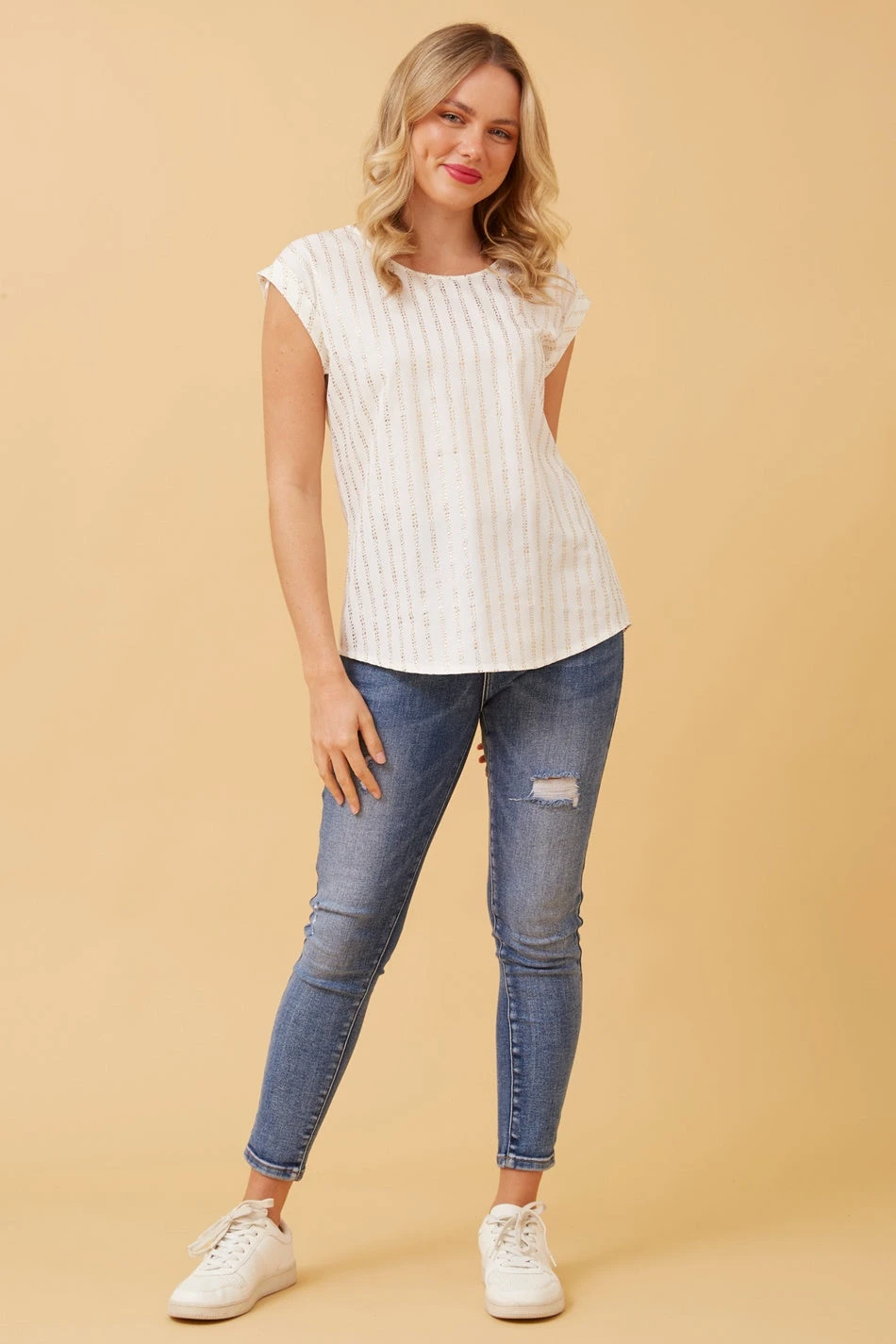 SHELLY FOIL PRINT SHELL TOP 10 SHELLY FOIL PRINT SHELL TOP - Image 8