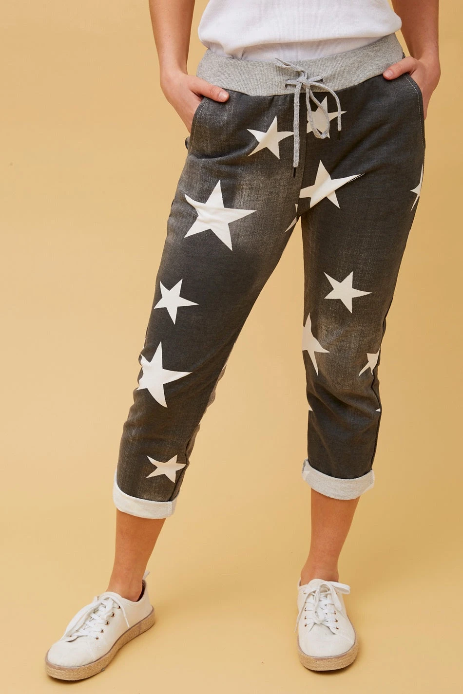JANJA STAR PRINT JOGGER 3 JANJA STAR PRINT JOGGER