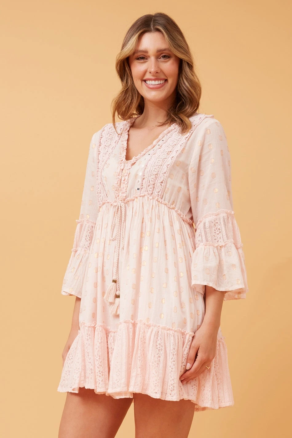 JAMELIA TIERED SHORT DRESS 13 JAMELIA TIERED SHORT DRESS - Image 11