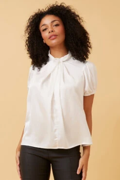 ANNE SATIN TOP -Femme Connection Sales 9967a528f74cf4caf2ddbe294fd0f167